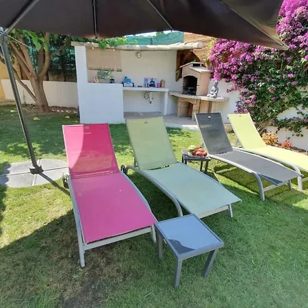 Dom wakacyjny Moderne,centre,piscine,5min Mer,clim,parking